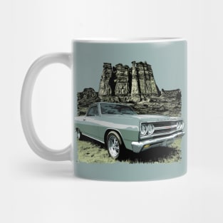 Mosport Green 65  Chevy El Camino Mug